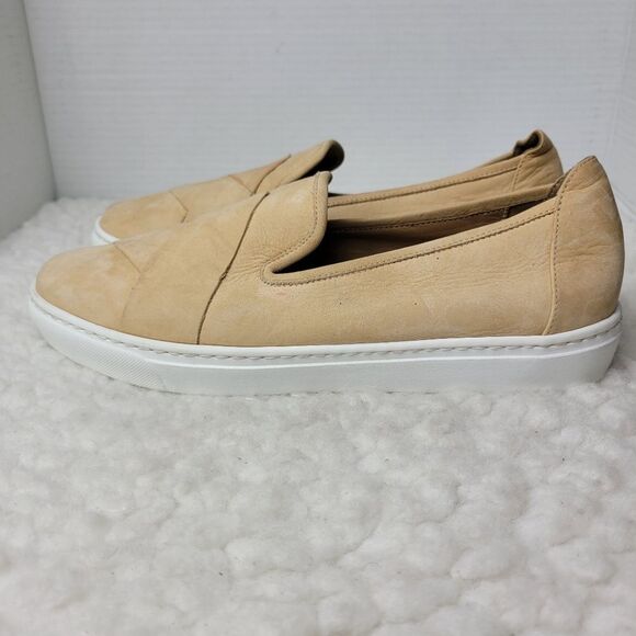 Beige Slip-On Sneakers - Picture 3 of 13